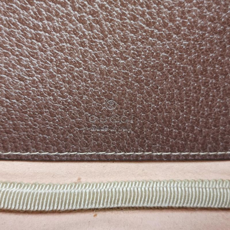 Gucci Ophidia Brown X Green X Red PVC Coated Canvas X Leather 519308