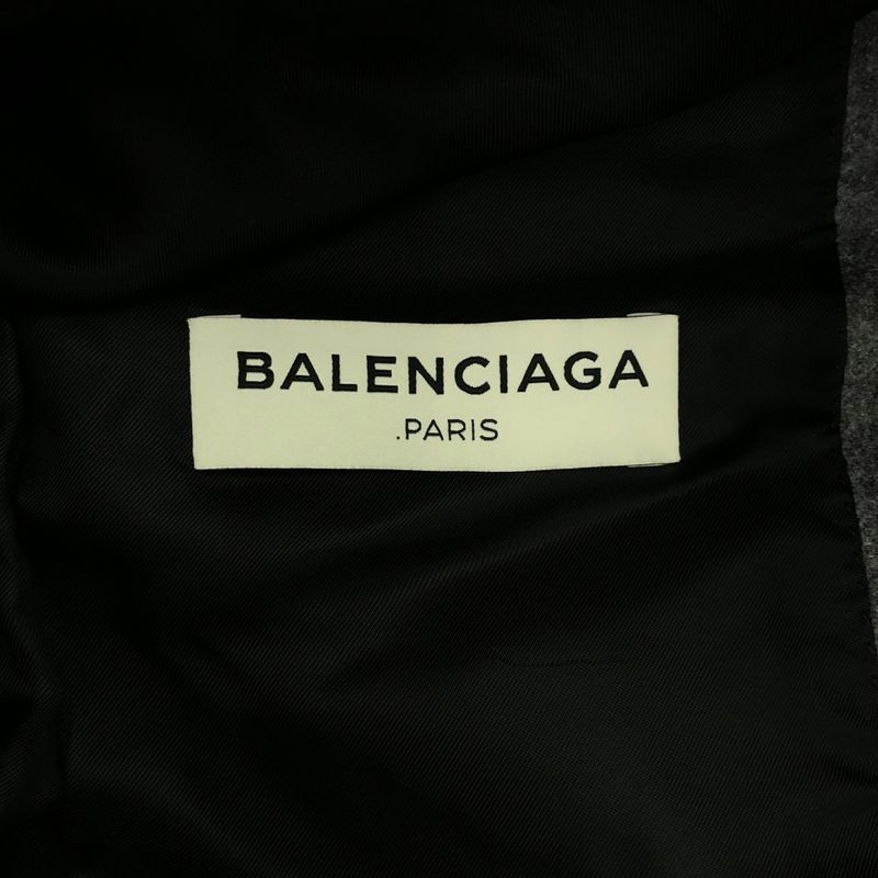 Balenciaga Wool Set-Up Suit 390206 T0101 Gray 44