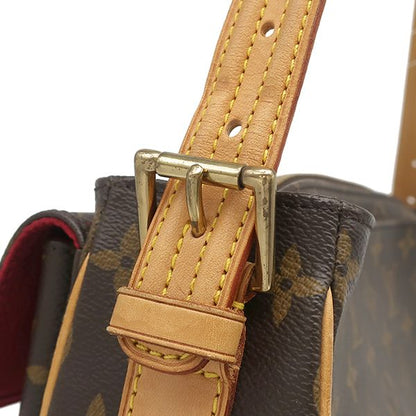 Louis Vuitton Shoulder Bag Vivacite MM Monogram Canvas Monogram Gold Hardware