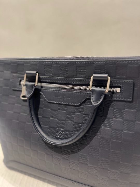 Louis Vuitton N41020 Damier Infini Avenue Briefcase Outla Navy Business Bag