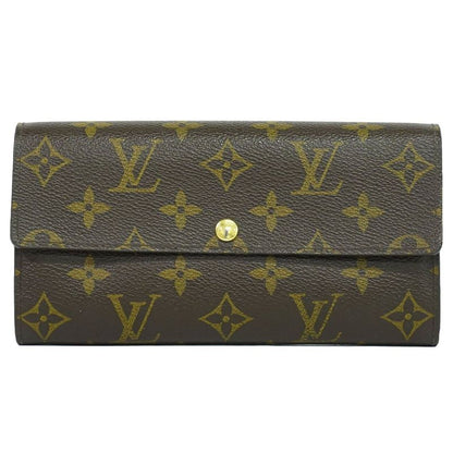 Authentic Louis Vuitton LV Old Shape Portefeuille Sarah Monogram Long Wallet