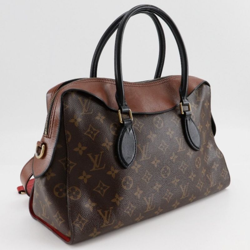Louis Vuitton Tailley Tote 2WAY Shoulder M41456 Monogram Canvas Brown Fl1178