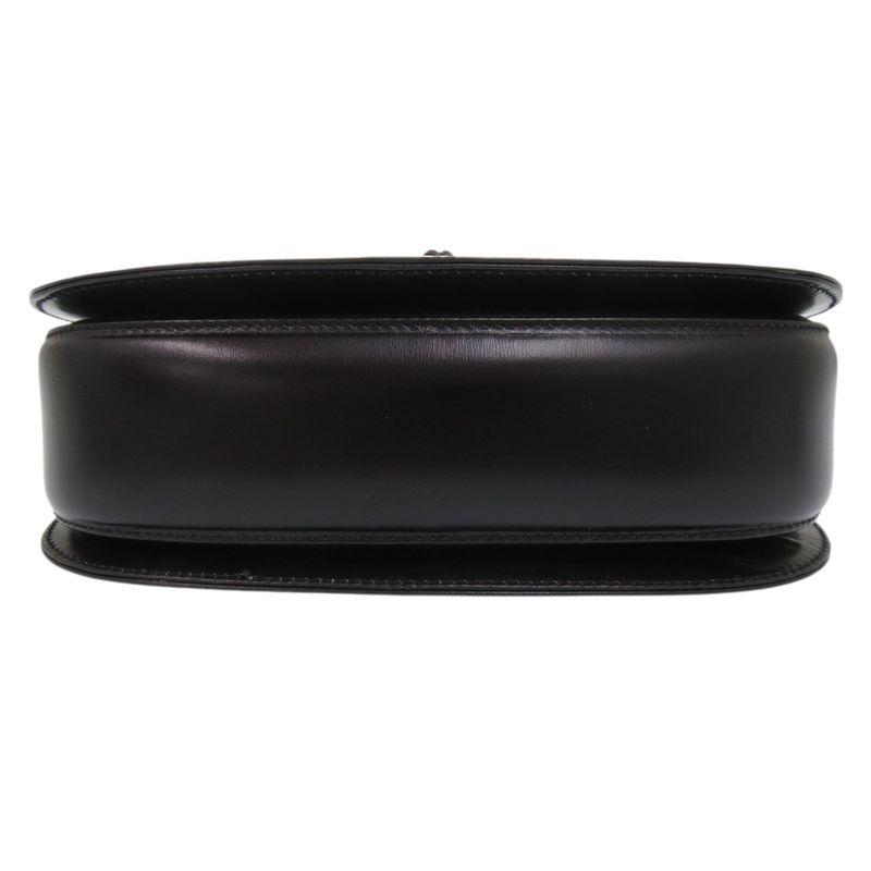 Gucci Bamboo 000 46 0188 Leather Black 2WAY Handbag Shoulder Bag 0257 Gucci