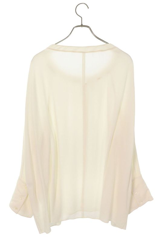 Celine 2 0CW1 6505 Drop Shoulder Pullover Long Sleeve Shirt Women 34