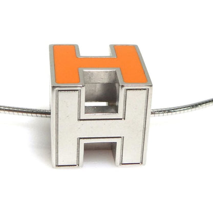 Hermes Necklace H Cube Caged Ash