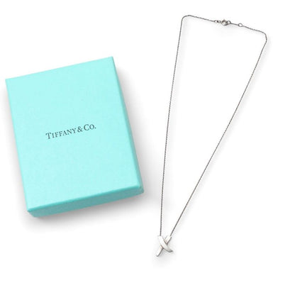 Tiffany & Co Tiffany & Co X Pendant Paloma Picasso Necklace Cross Kiss Necklace