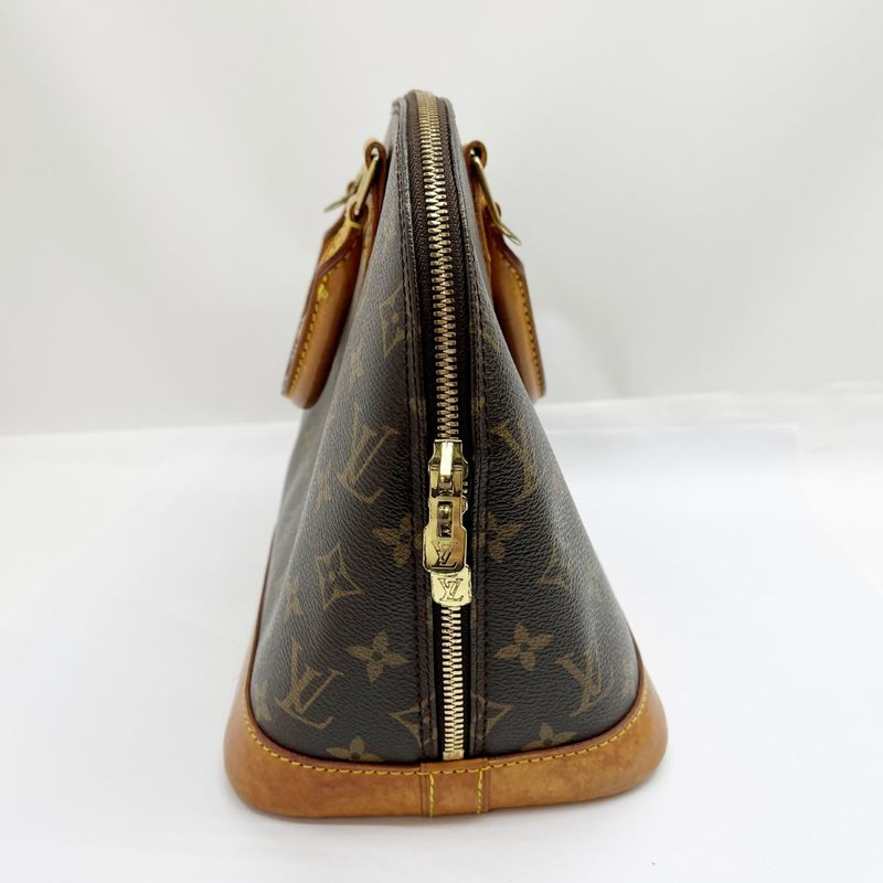 Louis Vuitton Monogram Alma Bag Handbag Alma M51130 Brown