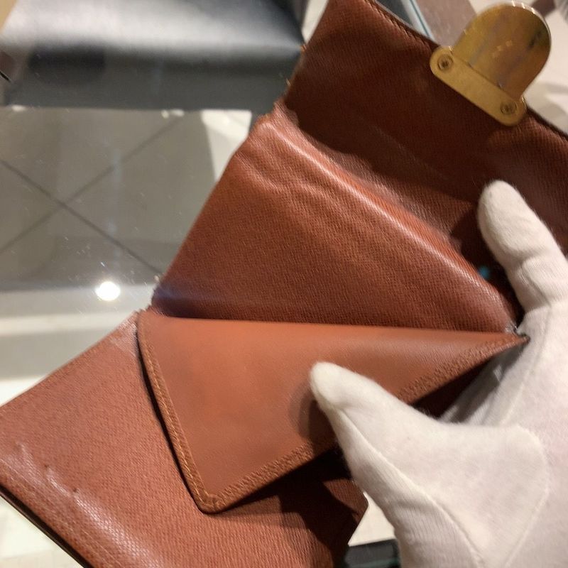 ◎ Genuine Louis Vuitton Koala Wallet Compact Th0055