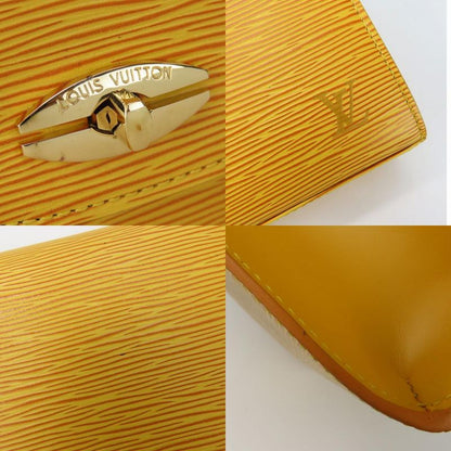 Louis Vuitton Handbag Malesherbes M52379 Epi Leather Yellow Gold Hardware Top