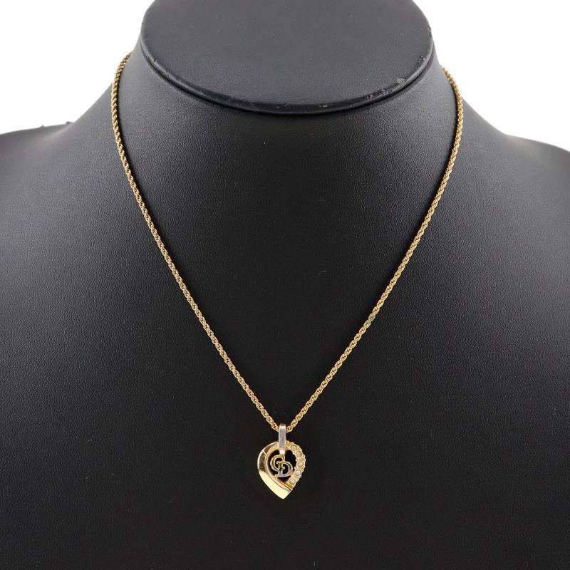 [dior] Christian Dior Gold Plated Ladies 6.7g Necklace