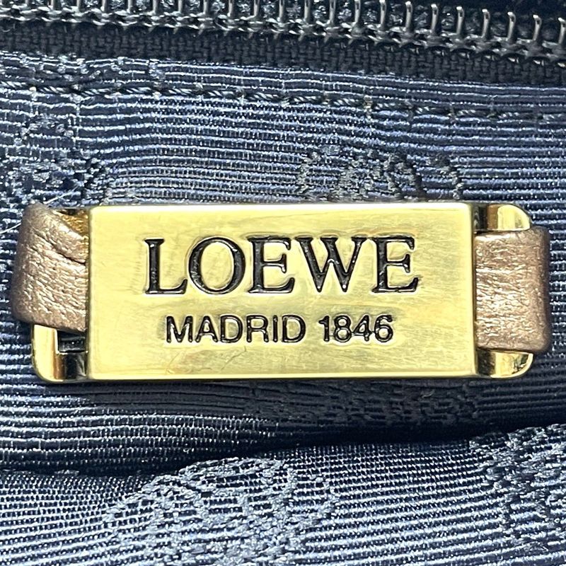 Loewe Handbag Tote Leather Women Pre-Owned 005918