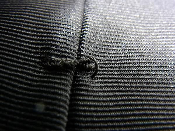 DIOR 98% Silk And 1% Polyester Tie Men's Women's Black Fs2223