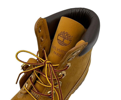 2496 Louis Vuitton Boots LV X Timberland 6-in Ankle Boots Monogram Men's Size 9