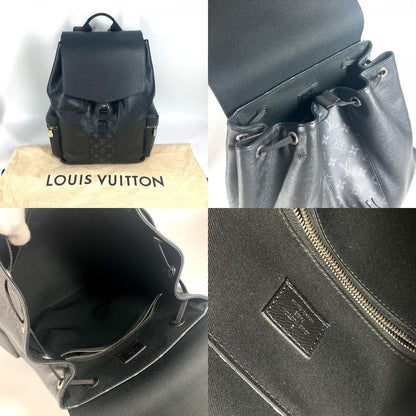 Louis Vuitton Backpack Sac Backpack M30417 Monogram Eclipse Canvas Black
