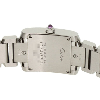 Cartier W51028q3 Tank Francaise SM Watch SS Ladies