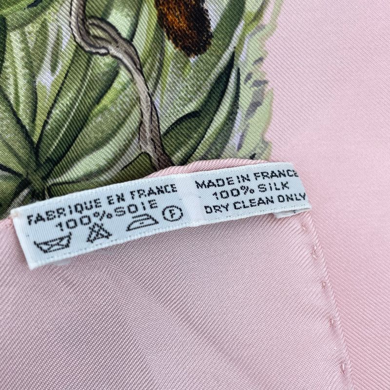 Hermes Scarf Carre 90 Equateur All-over Equatorial Silk Pink Multicolor