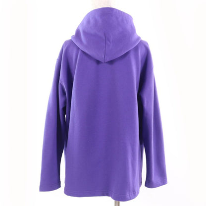 Balenciaga 2021 670946 Bebe 100% Cotton With Stone Hooded Hoodie Purple M