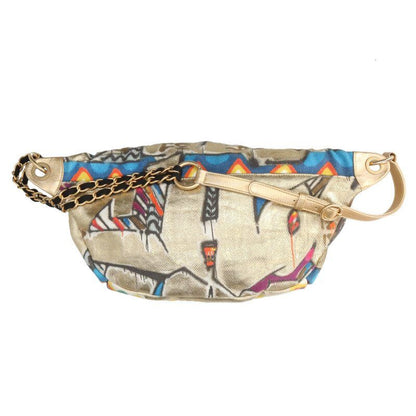 Chanel Egyptian Graffiti Design Chain Waist Bag For Men