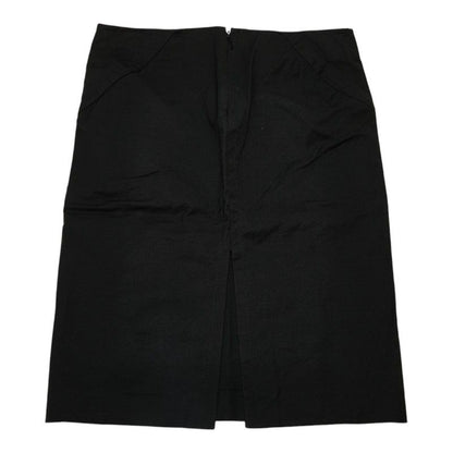 Gucci Skirt Size: 38 Black Cotton Elastane Women's Gucci