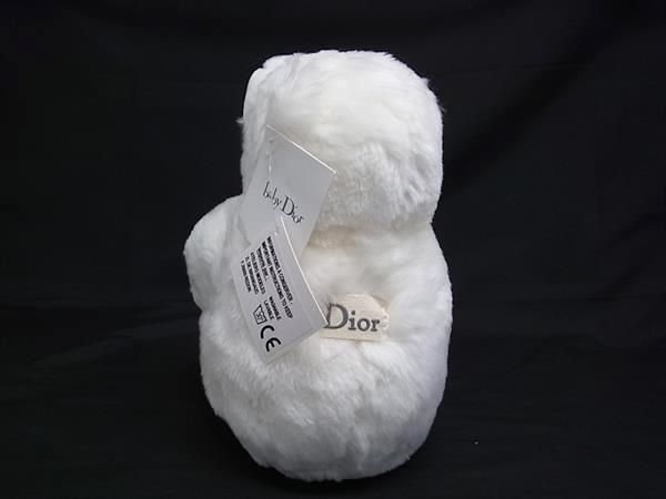 Christian Dior BABY DIOR Teddy Bear Plush White Fi9365