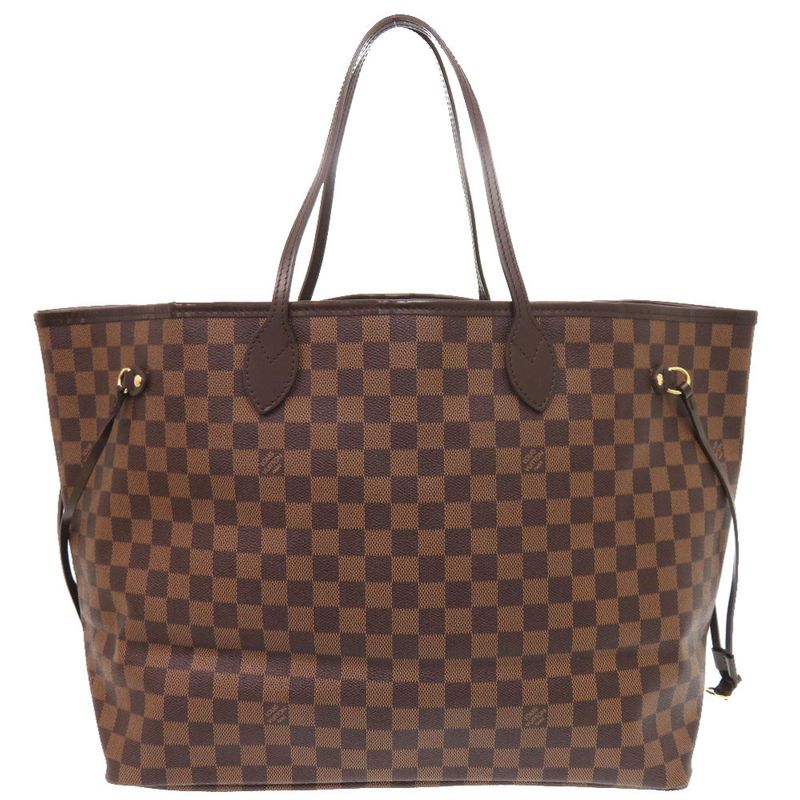 Louis Vuitton Neverfull GM Damier Ebène N51106 Tote Bag LV 0236 Louis Vuitton