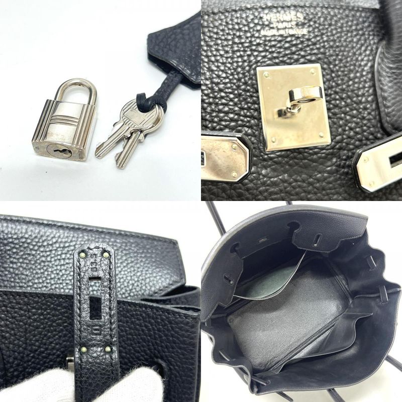 Hermes Handbag Birkin 35 Birkin 35 Togo Black