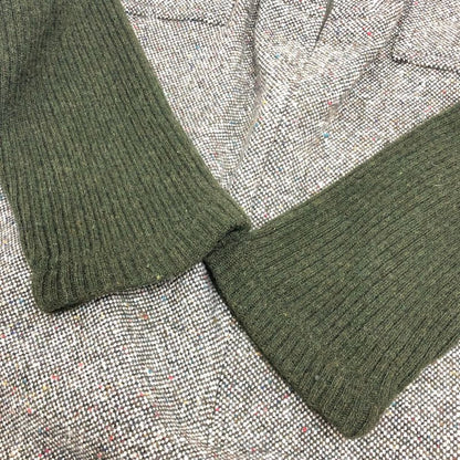 Fendi Dress W Pockets Zip Up Tweed Gray