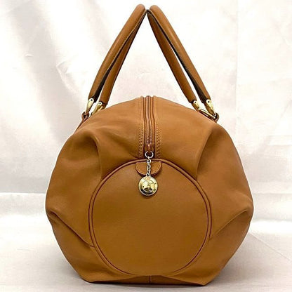 Gucci 2-Way Boston Bag Camel Brown