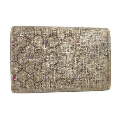 Gucci Key Case Ggearrings 212111 Dark Gray X Black X Multi 6 Hooks