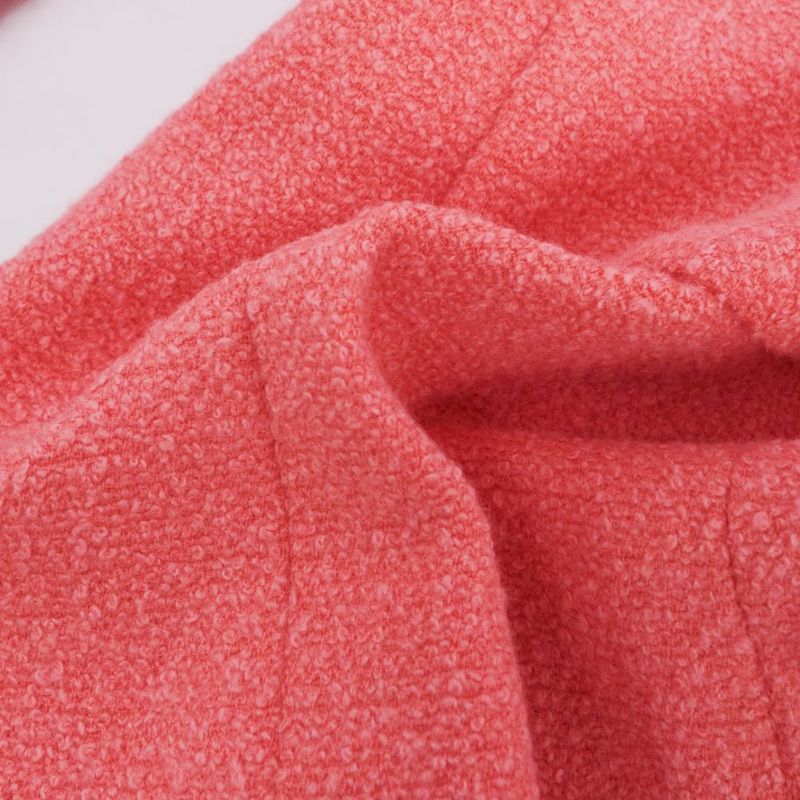 Vintage Chanel Jacket 96C Double Breasted Wool Tweed Coco Mark Button Outerwear