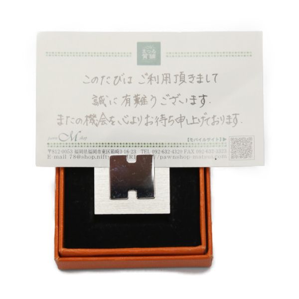 Hermes Smile Ash SS H Logo Photo Stand With Box Photo Stand Other Miscellaneous