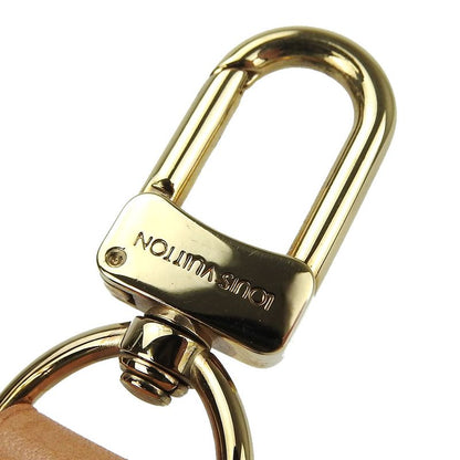 Louis Vuitton Shoulder Strap Nubuck Leather Beige Gold Hardware Shoulder Strap