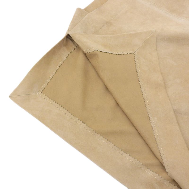 Hermes 2011aw Lemaire 1st Collection Runway No12 Goth Leather Dress 38