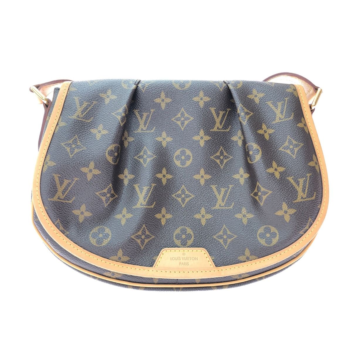 Louis Vuitton Women's Shoulder Bag Monogram Menilmontan PM M40474 Brown