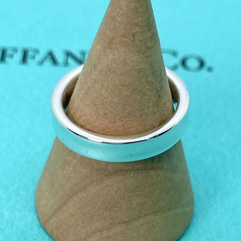 #8 Tiffany & Co 1837 Narrow Ring Polished 24-3199s