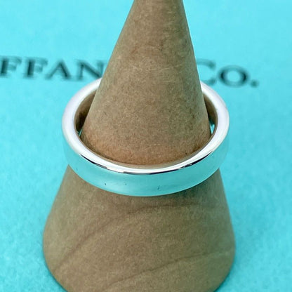 #8 Tiffany & Co 1837 Narrow Ring Polished 24-3199s