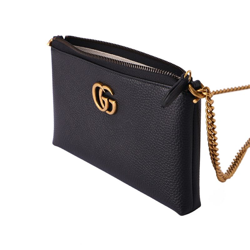 Gucci Shoulder Bag GG Marmont Black