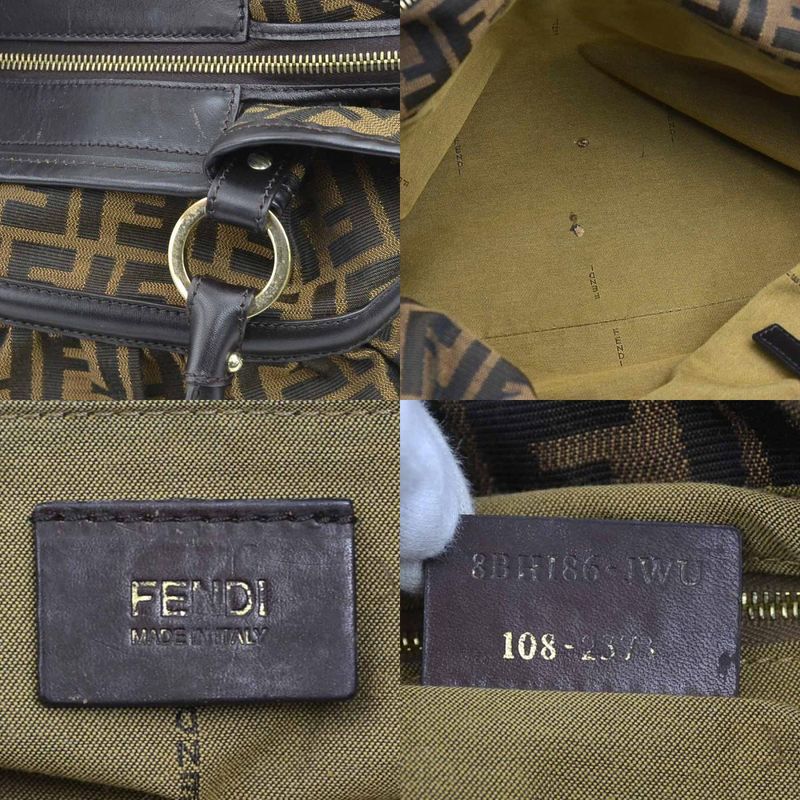 Fendi Shoulder Bag Zucca 8bh186-jwu