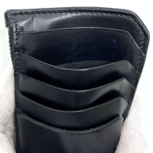 Saint Laurent Coin Case Card Case Black 346104