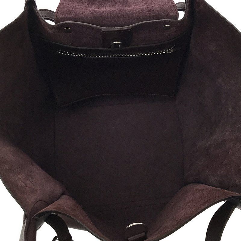 Celine - Big Bag Small 2-way Shoulder Bag Calfskin Burgundy Women