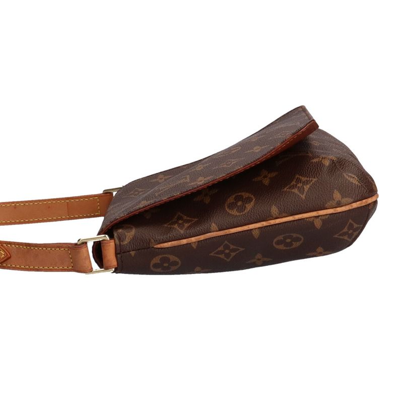 Louis Vuitton Shoulder Bag Monogram Musette Tango Monogram Canvas M51257 Brown
