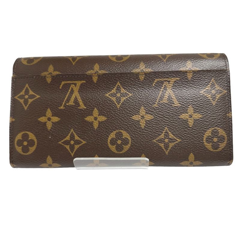Louis Vuitton M60531 Monogram Wallet Portefeuille-sarah Long Wallet Louis