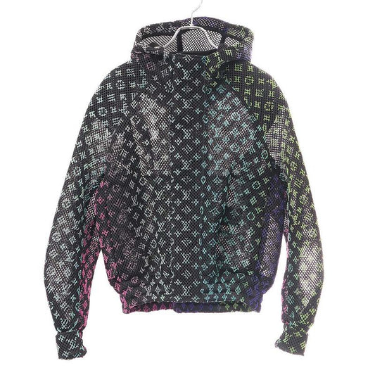 Louis Vuitton 22ss Gradient Monogram Mesh Blouson Rm221 Kd2 Hmb82e Black 46