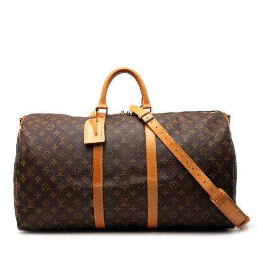 Louis Vuitton Monogram Keepall Bandouliere 55 Boston Bag Shoulder Bag 2WAY