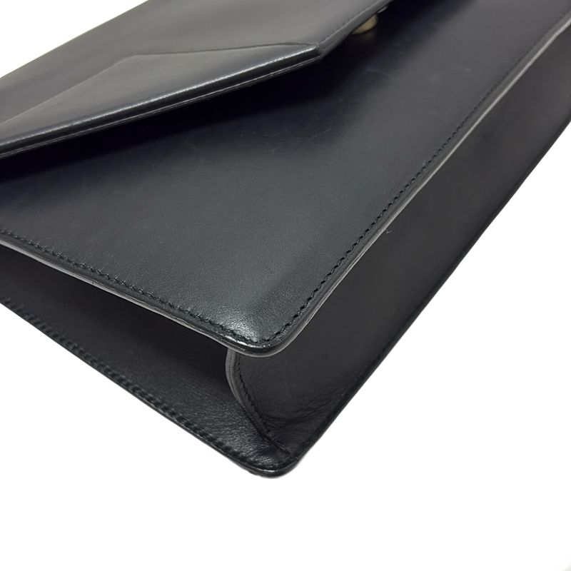 Saint Laurent Paris Shoulder Bag Betty 314515 Black Leather