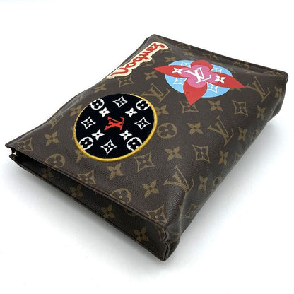 Louis Vuitton M43997 Poche Toilette 26 Monogram Brown Pouch Clutch Second Bag