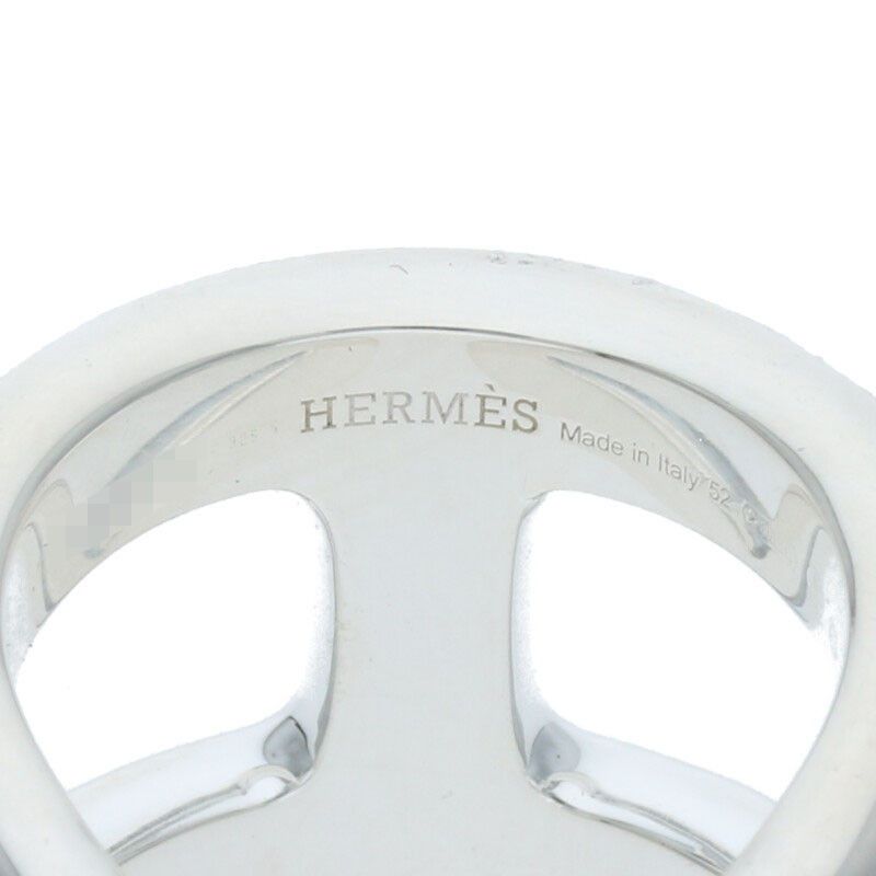 Hermes Osmose GM Osmose GM Silver Ring Men's 52 12