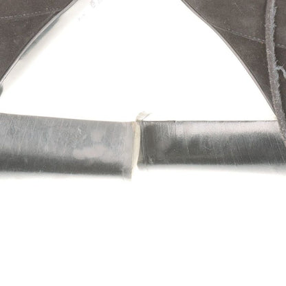 Hermes Suede Boots Women's 36 Semelle CUIR Black Made In Italy