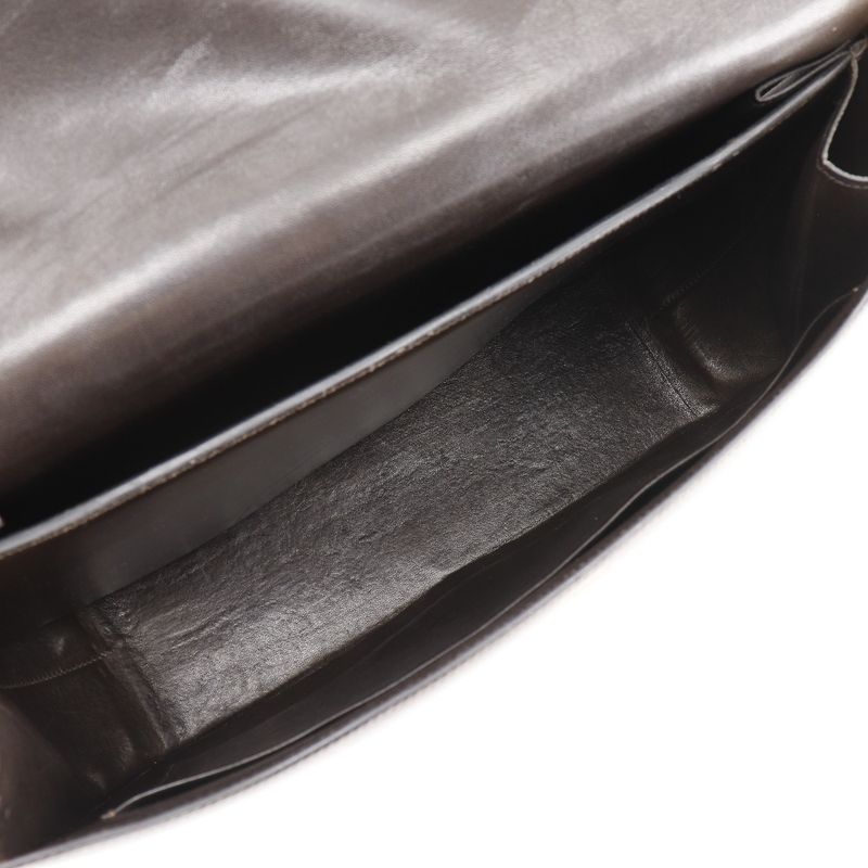 Hermes 2way Shoulder Vintage Box Calf Brown 00H Ladies Handbag