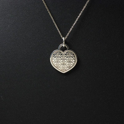 Tiffany & Co Tiffany & Co Necklace GO Women 2016 Heart Ag925 Silver 20250630